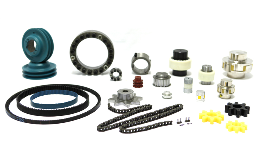 Transmisión de potencia Correas, poleas, cadenas, piñones, engranes y acoplamientos.